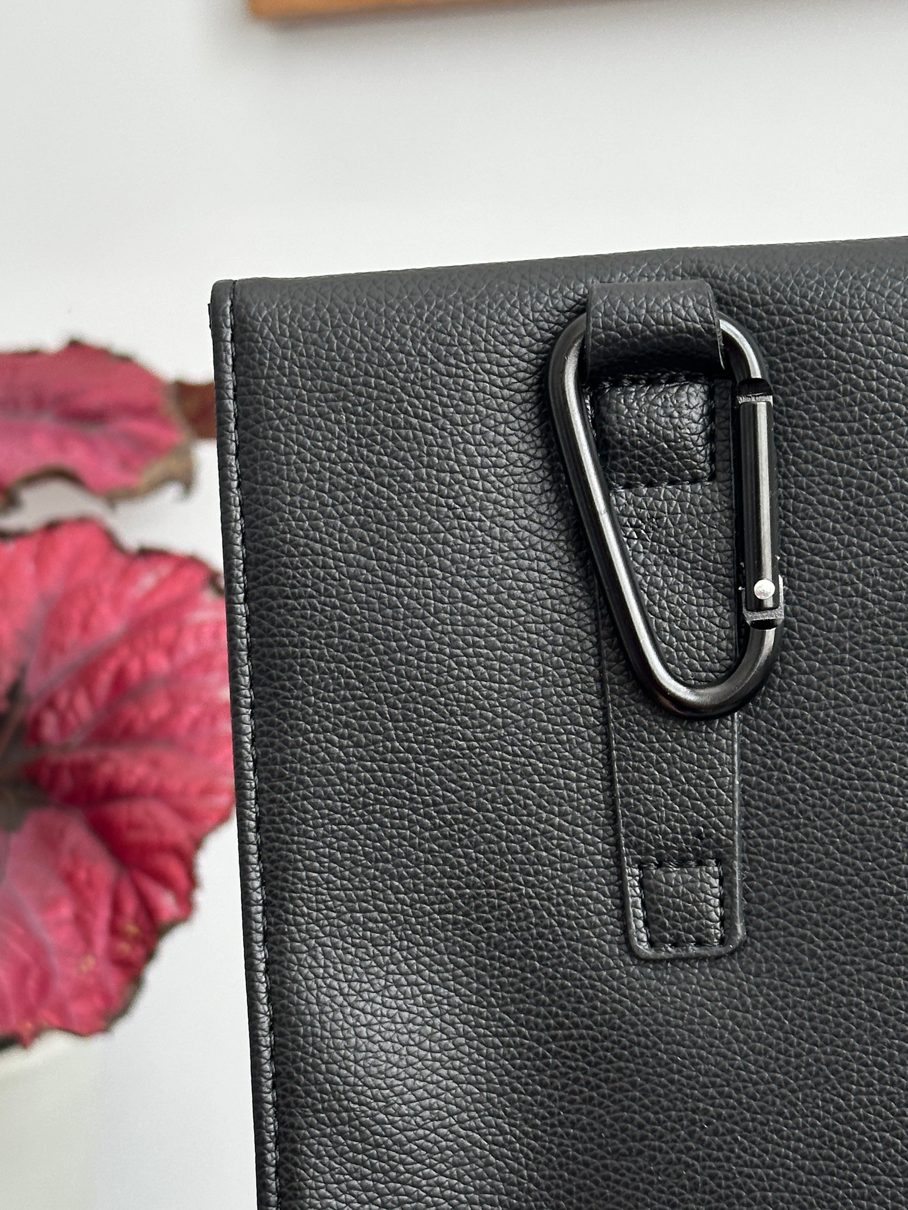 SafeLoop™ EMF Blocking Vegan Leather Phone Pouch