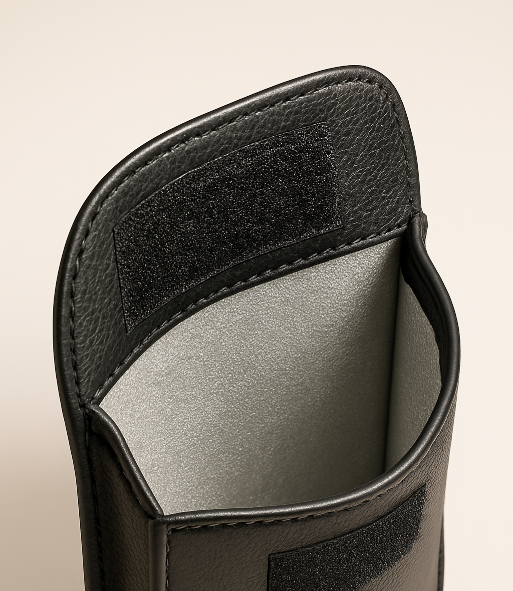 SafeLoop™ EMF Blocking Vegan Leather Phone Pouch